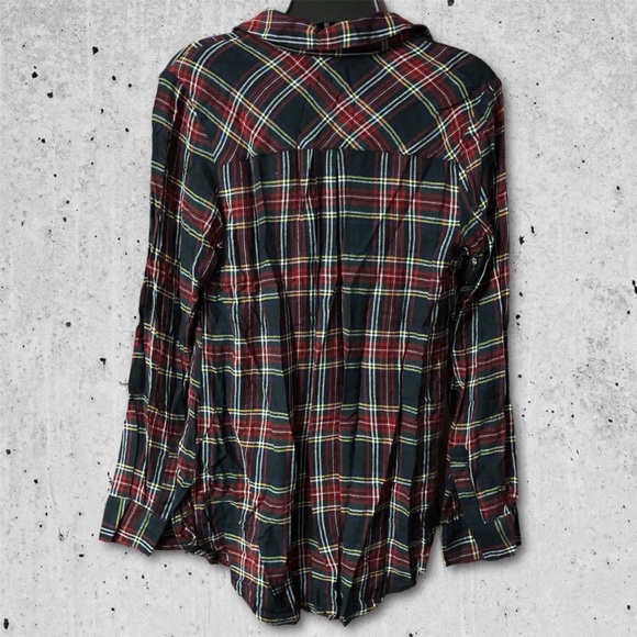 NEWLOOK • Lightweight Plaid Shirt • Size UK 10 - Picture 2 of 4